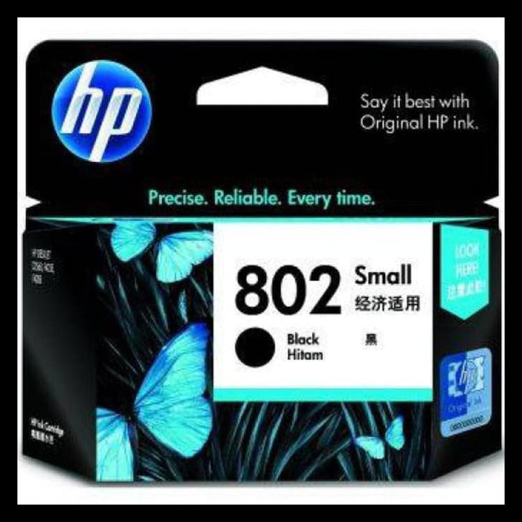 

BAYAR DI TEMPAT (COD) TINTA HP 802-CH561ZZ SMALL BLACK INK CARTRIDGE KODE 214