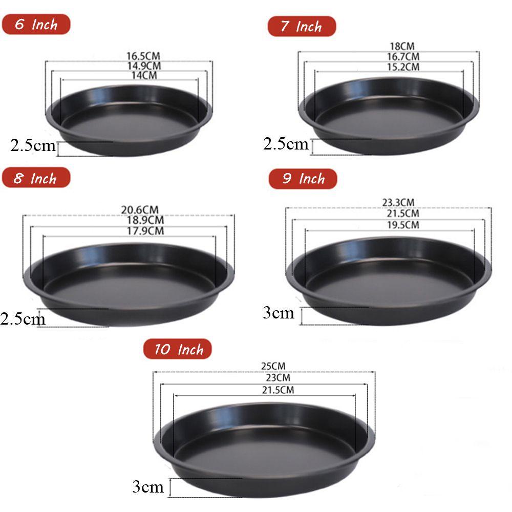 Wonder Pizza Pan Black Bakeware Cetakan Kue Piring Pizza