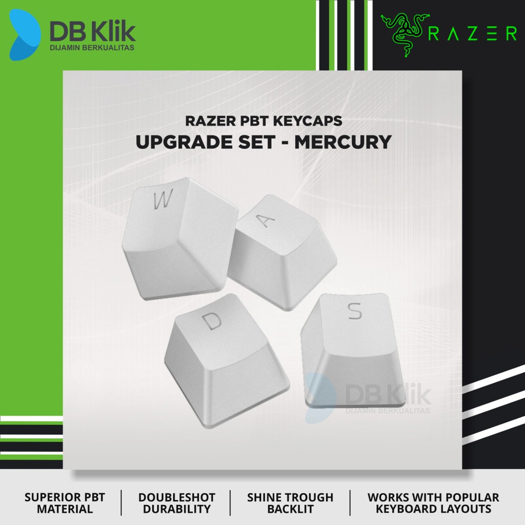 Keycap Keyboard Gaming RAZER PBT Upgrade Set for Mechanical &amp; Optical