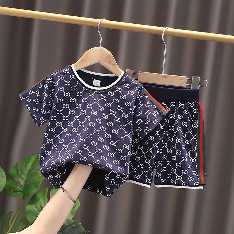 babyfit a- GRACIOUS setelan anak kaus oblong dengan celana pendek import