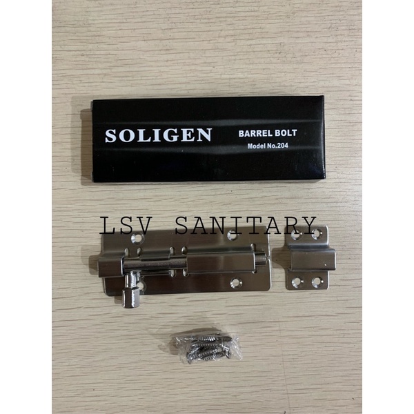 grendel slot soligen 4” inch / grendel stainless steel soligen