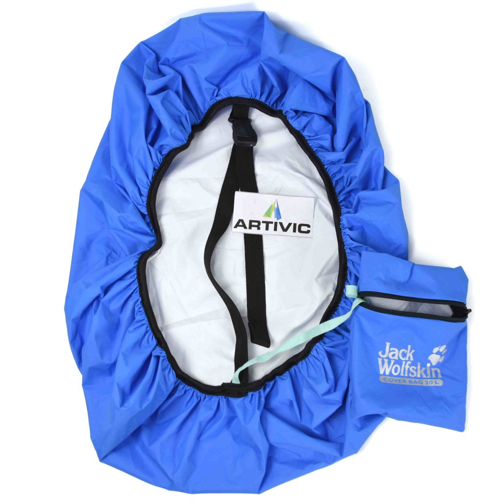 Rain Cover Bag 80L Raincover Tas Carrier Ransel Anti Air Waterproof