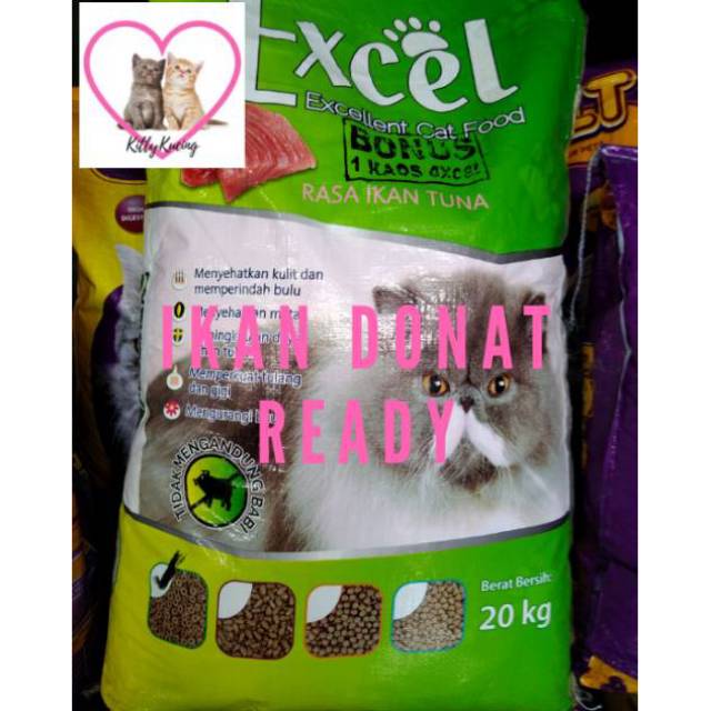 Makanan Kucing EXCEL TUNA 20KG