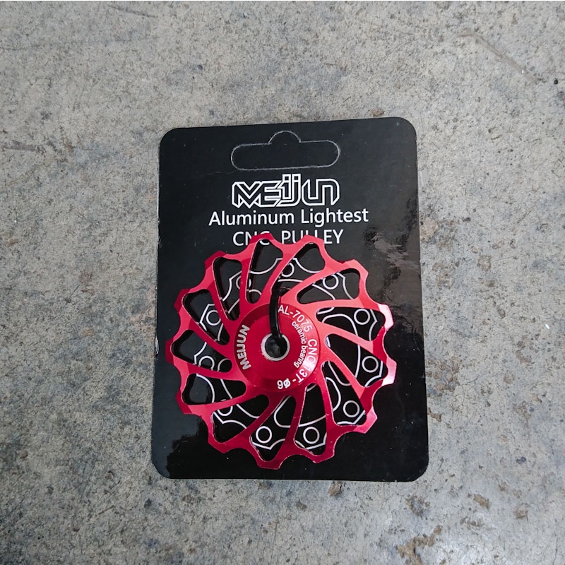 Pulley RD Meijun 13 T rear derailleur Ceramic Bearing Loncer Ringan