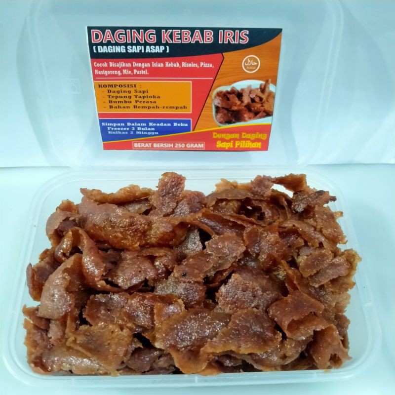 Daging kebab iris daging slice daging uk 250gr