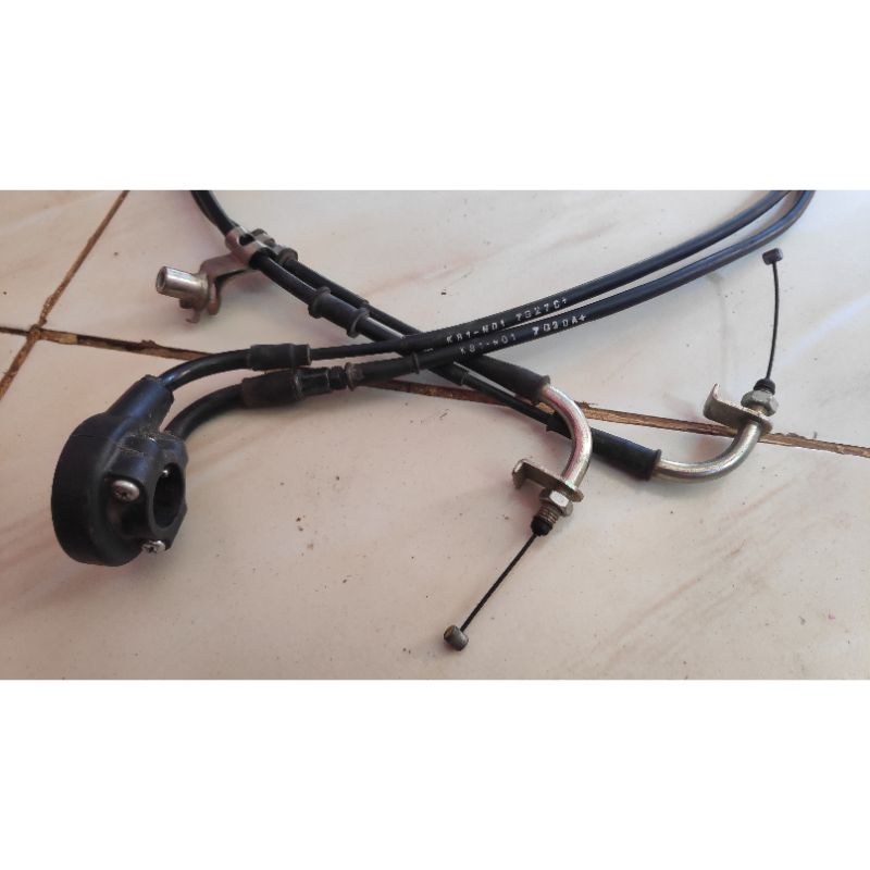 Kabel Gas A B atas bawah all new beat fi esp K81-N001 eco Tali Gas Honda Beat eco k81 original