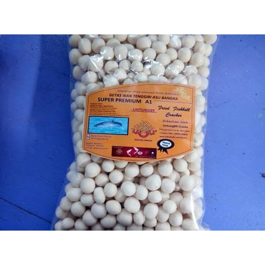 

Kerupuk Getas Getes Bulat Ikan Tenggiri 200 Gram Asli Bangka Premium