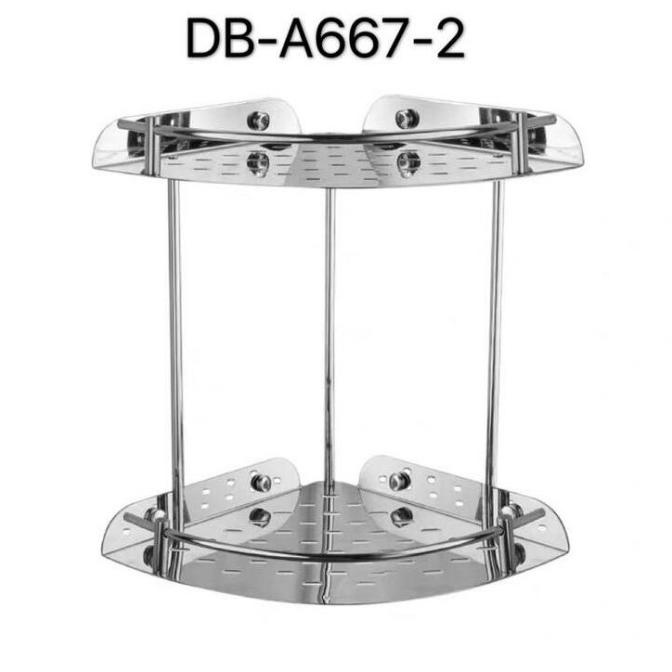 Rak Sabun Dan Sampo Kamar Mandi Stainles