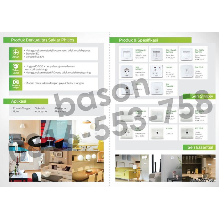 Hot Promo PHILIPS Simply Dimmer | Switch Peredup Cahaya Lampu