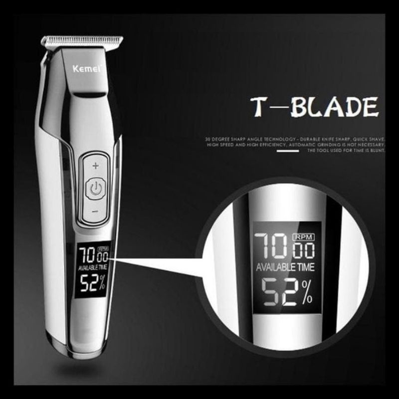 Hair Trimmer Kemei Km-5027 // Alat Cukur Charger // Cukuran Rambut