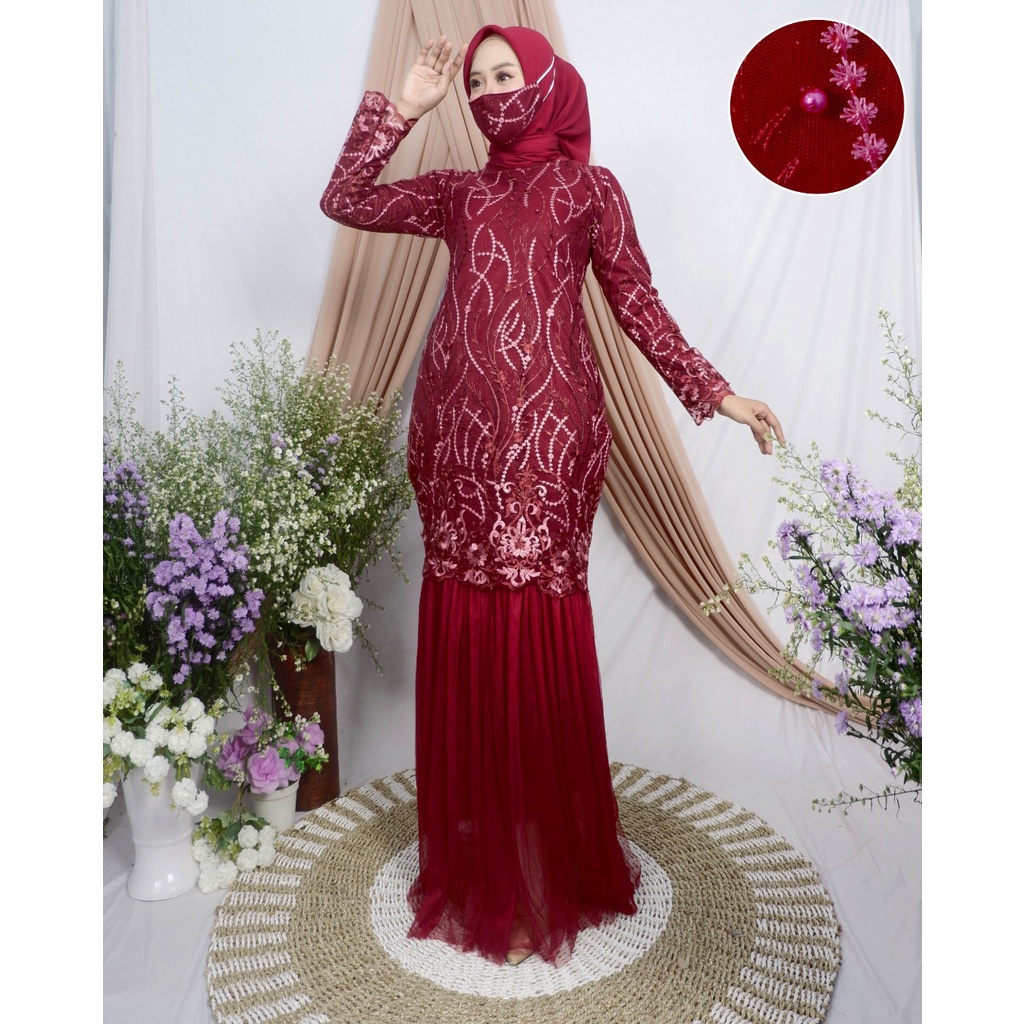 Gamis Duyung Tutu  / Kebaya Modern / Gamis Pesta / Gamis Duyung / Gamis Tutu / Kebaya Wisuda