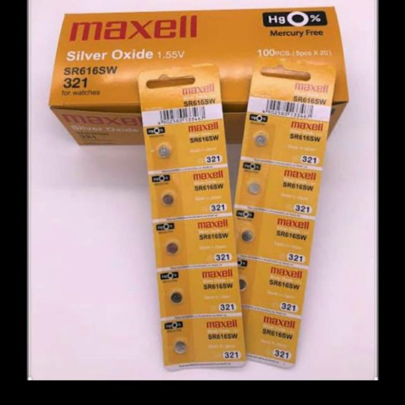 BATERAI MAXELL SR 616 SW /321 ORIGINAL