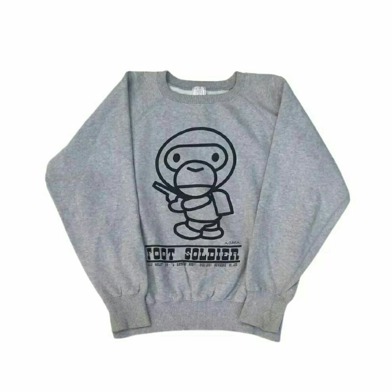 Crewneck A Bathing Ape ft Baby Milo Second