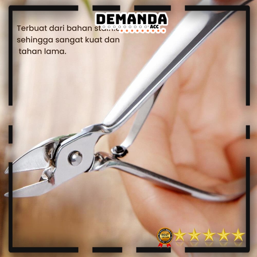 Gunting Kuku Kaki Jempol Tang Potong Gunting Kuku Cantengan Canteng Kutikula Cuticle Nail Nipper Knifezer
