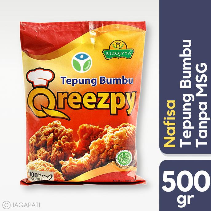 

Nafisa - Tepung Qreezpy Kemasan 500gr - Tepung Organik Siap Saji