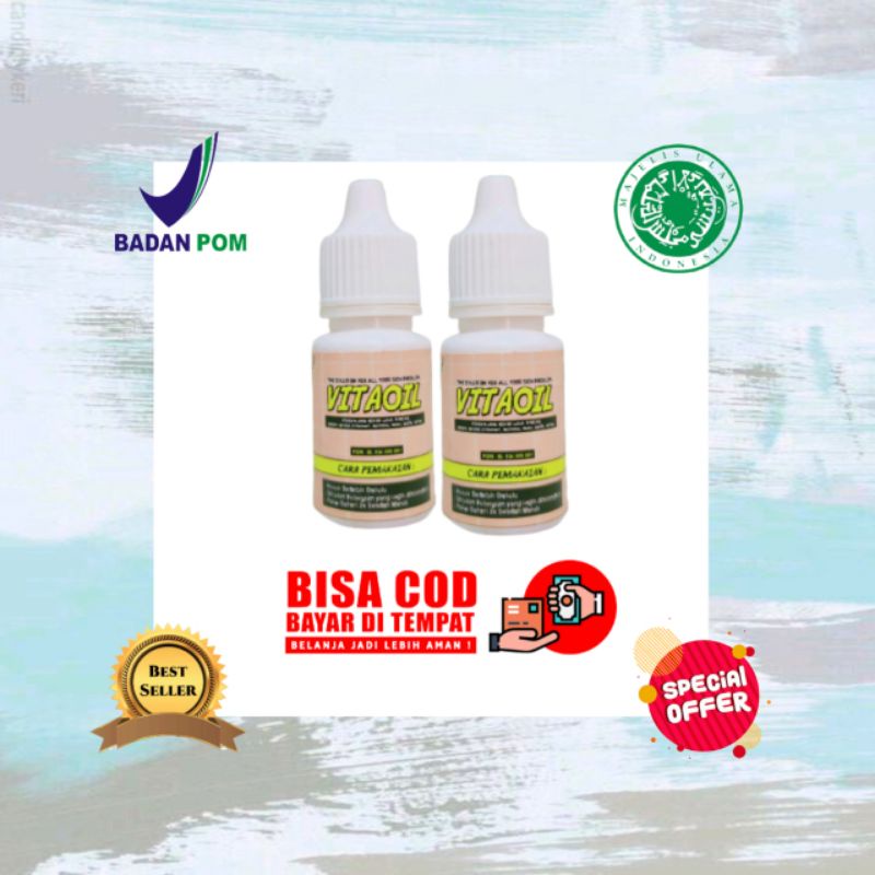 VITA OIL (PENGHILANG JERAWAT BATU, BOPENG, FLEK, BEKAS LUKA).