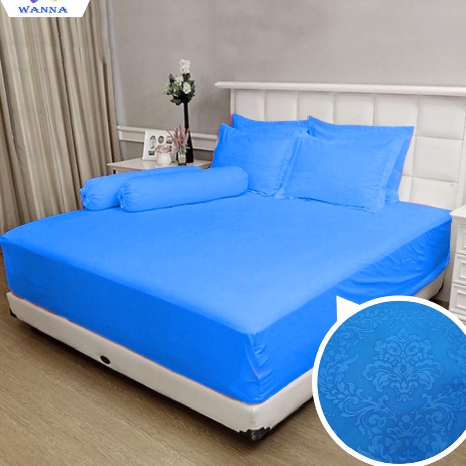 Seprei polos 200x200 homade sprei cantik tebal dan sangat bagus free sarung bantal