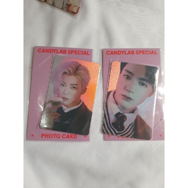 NCT DREAM JENO JAEMIN PHOTOCARD CANDYLAB VER 3 HOLO