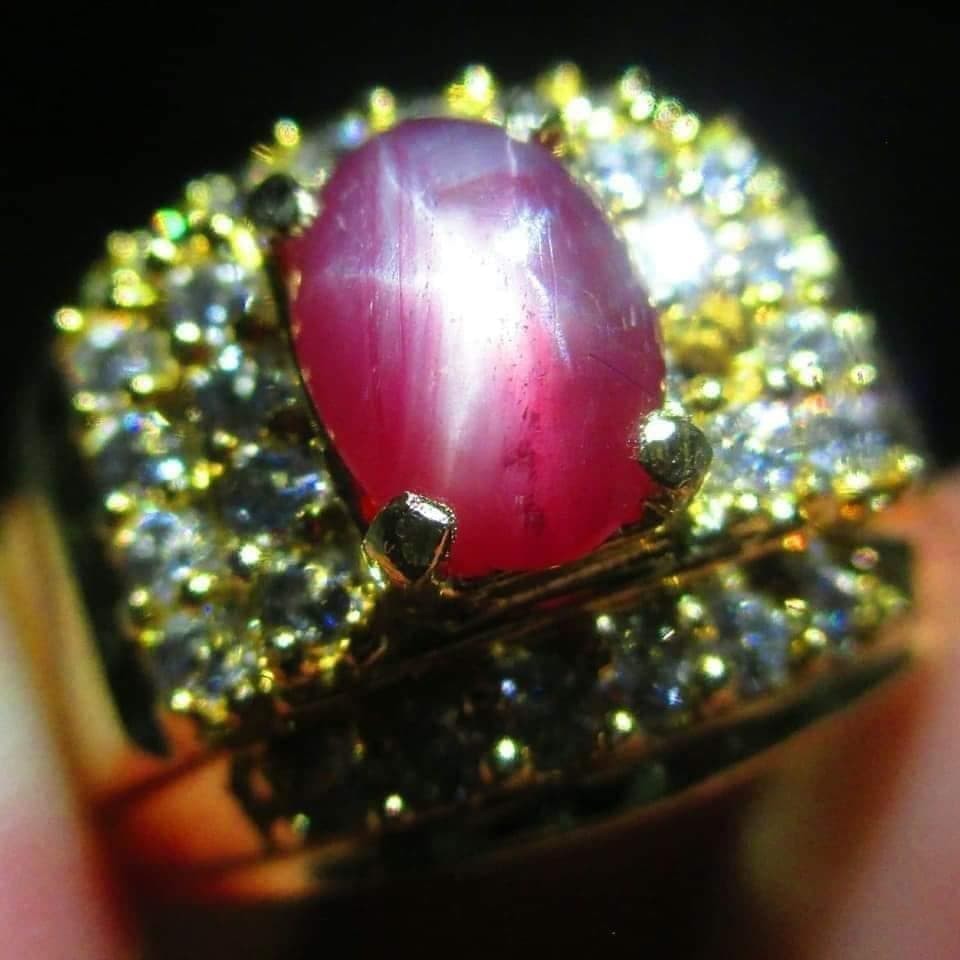 Batu Permata Ruby Burma Star Ntd Fatkwa
