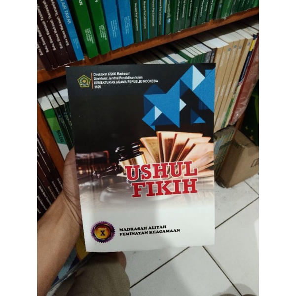 

buku Ushul fikih kelas 10 madrasah Aliyah peminatan keagamaan