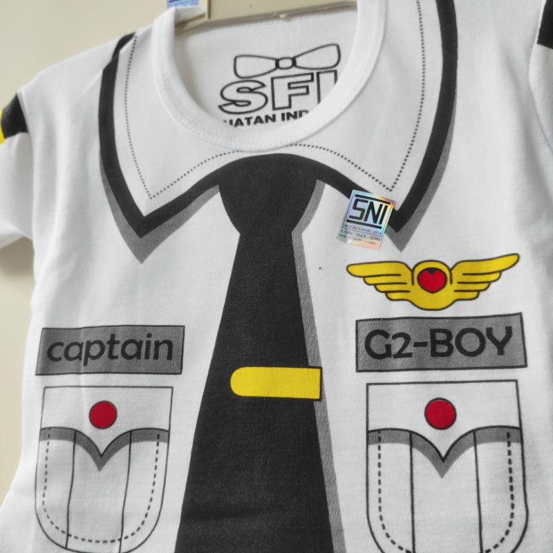 SNI PILOT Setelan baju celana anak bayi SSL EROS