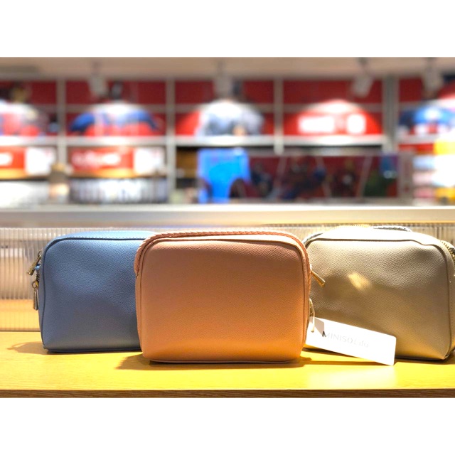 TAS MINISO SOLID COLOR RECTANGLE CROSSBODY BAG BEST SELLER