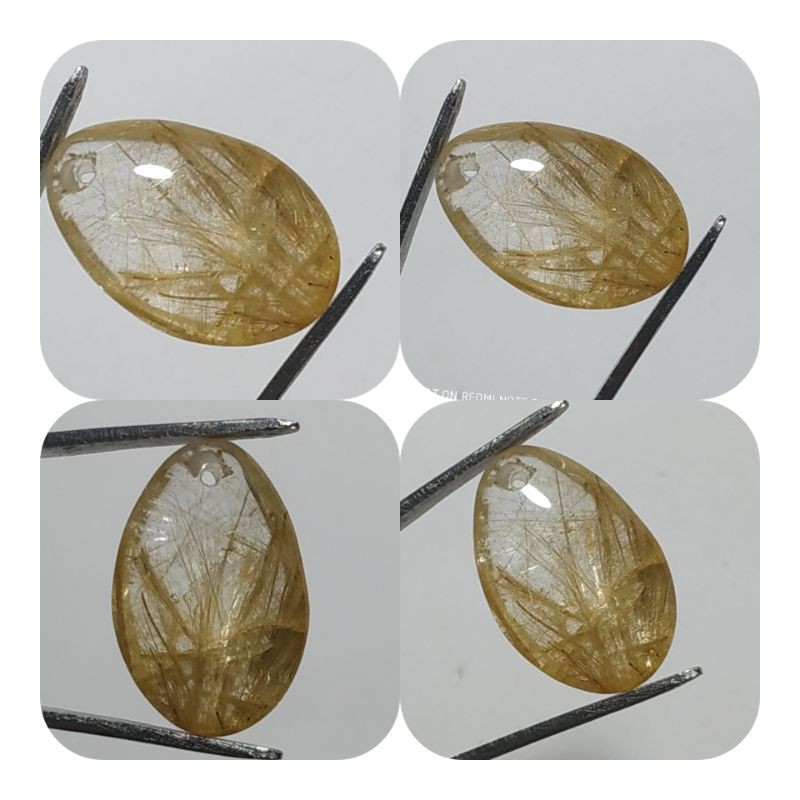 Batu Kecubung rambut serat cendana