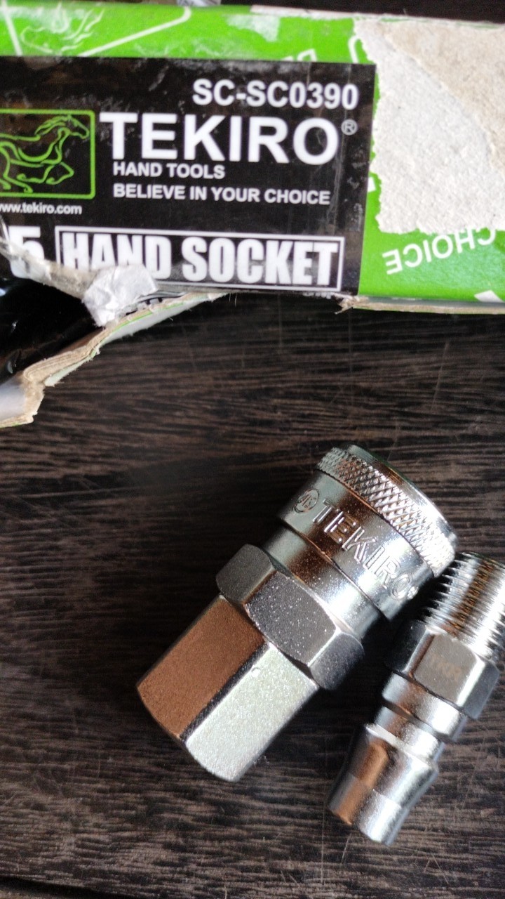 Air Quick Coupler Plug 20 Pm Tekiro / Kopler Selang / Kupler Selang