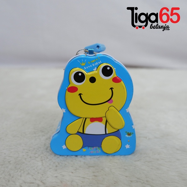 365 COIN BANK #40965 Celengan Gembok / Buka Tutup Karakter Fancy