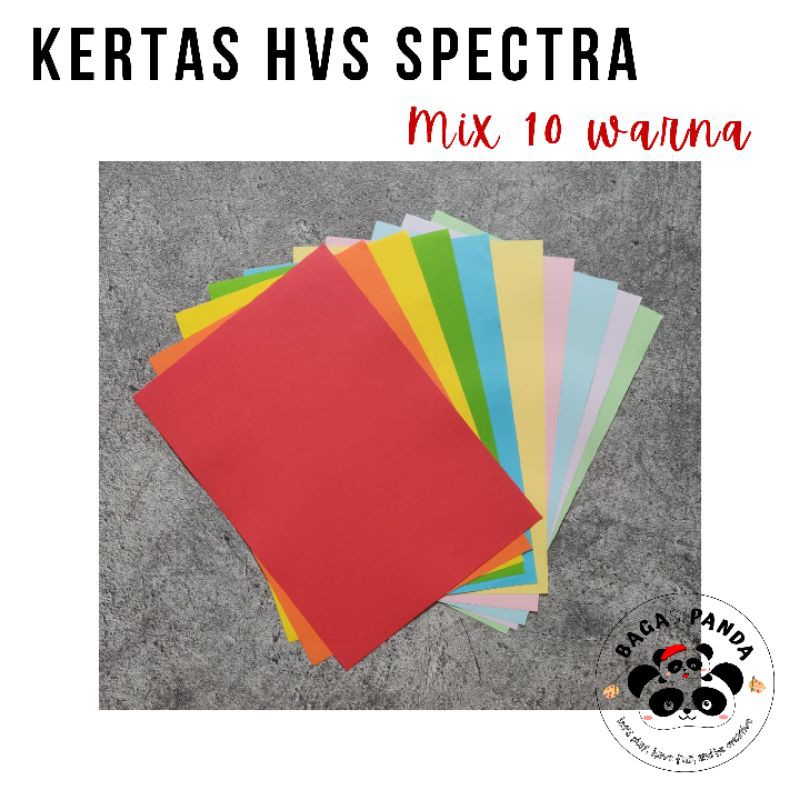 

Kertas HVS 80g Warna Warni SIDU SPECTRA IT
