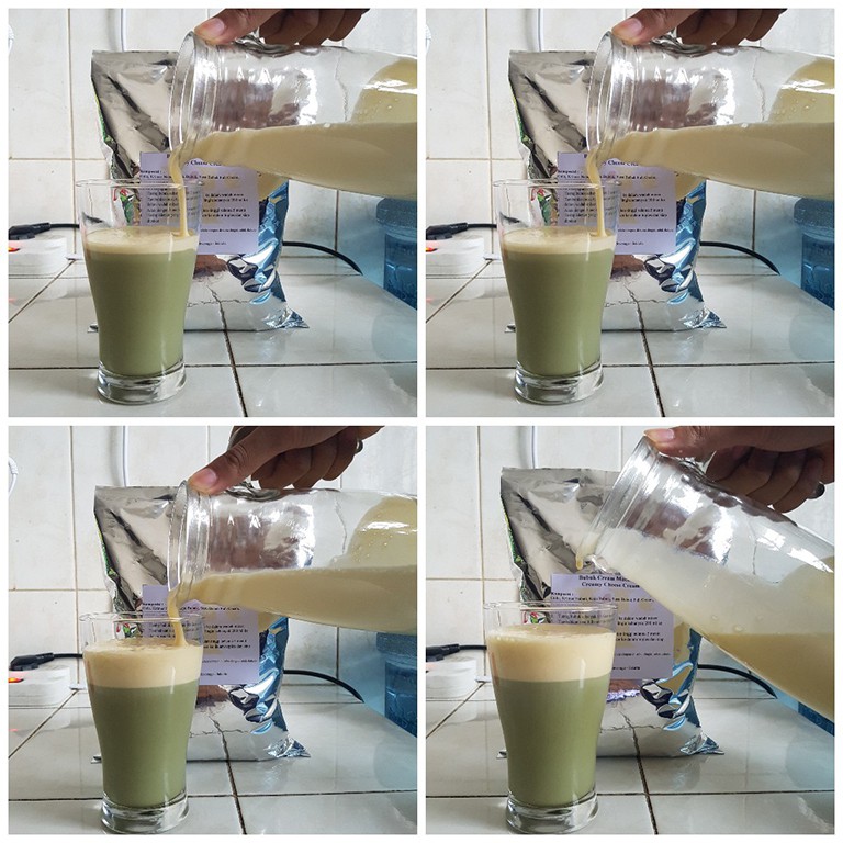 

1 kg Bubuk Premix Topping Creamy Cheese / Macchiato / Salty Cheese / Cheese Tea / Creamy Cheese Foam