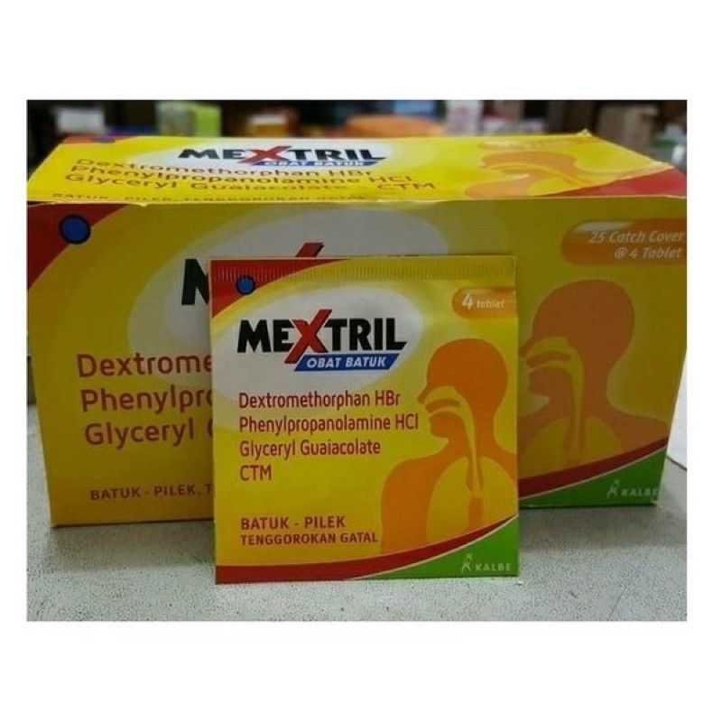 Mextril / Mixadin tablet Obat batuk