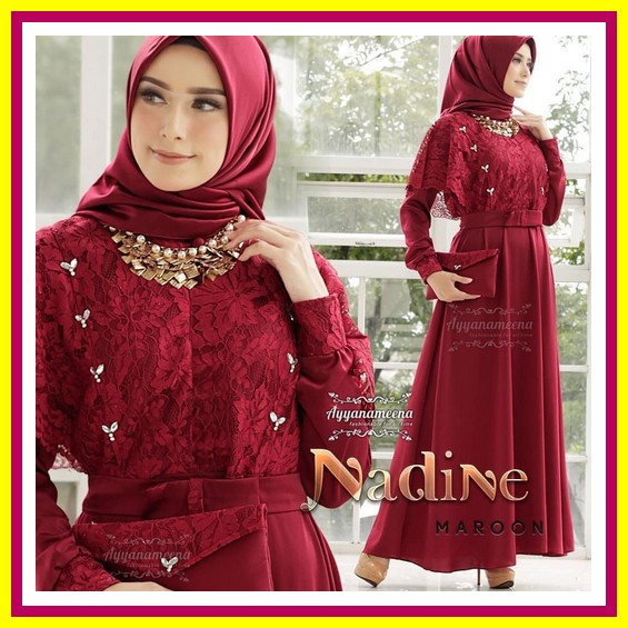 Hps Store - Mudra Dress Gamis Broklat Kirana | Dress | Pakaian Muslim | Gamis | Muslimah Outfit | Mo