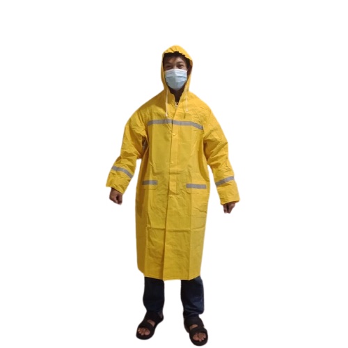 Jas Hujan Proyek | Jas Hujan Raincoat Terusan | Jas Hujan Security Orange Kuning | Jas Hujan Ponco D