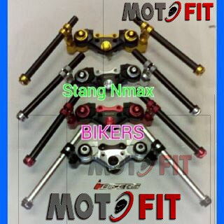BEST PRODUCK!!!stang set bikers nmax stang jepit nmax stang nmax assy set cnc