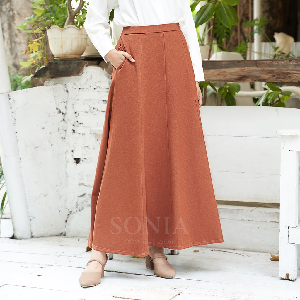 

Andraya Skirt / Rok Panjang SONIA - Rok Maxi - Rok Muslim - R1626