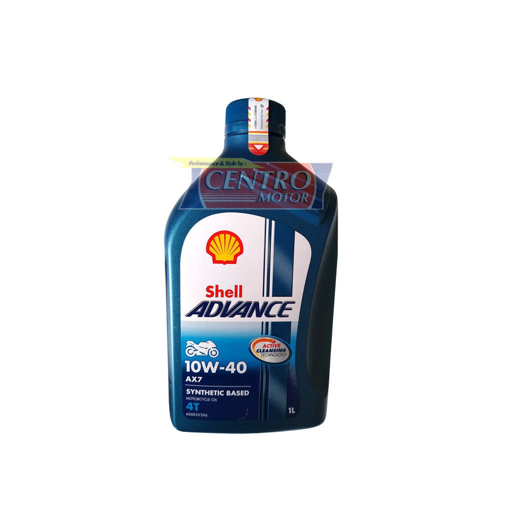 Shell Advance Ax7 Sae 10 40 4t 1 Liter Dijamin Asli Oli Mesin Vixion Cb150r R15 Gsx150 Shopee Indonesia