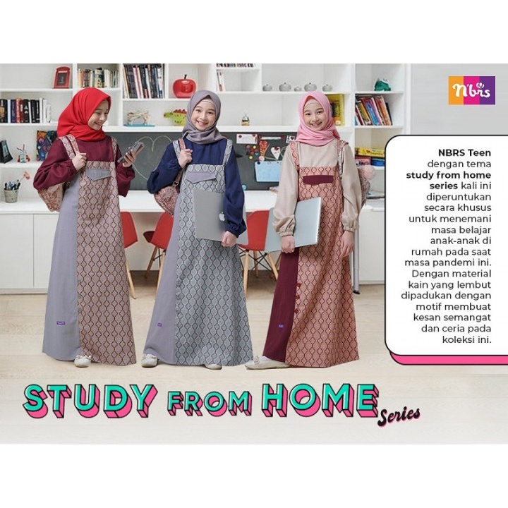 Gamis Remaja Nibras Teen NT 59/Nibra's NT 59/Dress remaja muslim