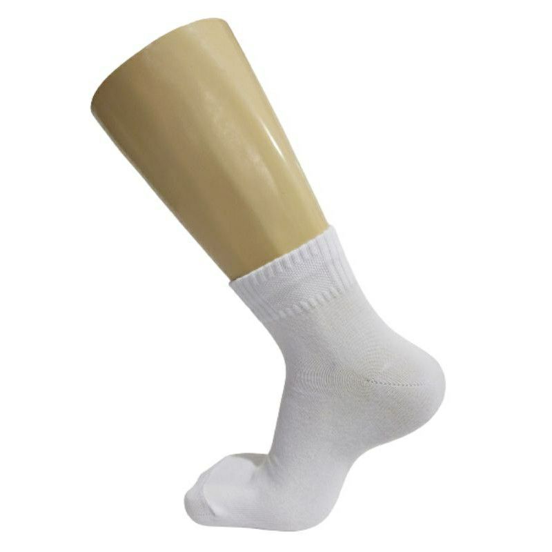 Promo Kaos Kaki Sekolah Anak Polyster tapak hitam  SD SMP SMA hrg Grosir dan eceran