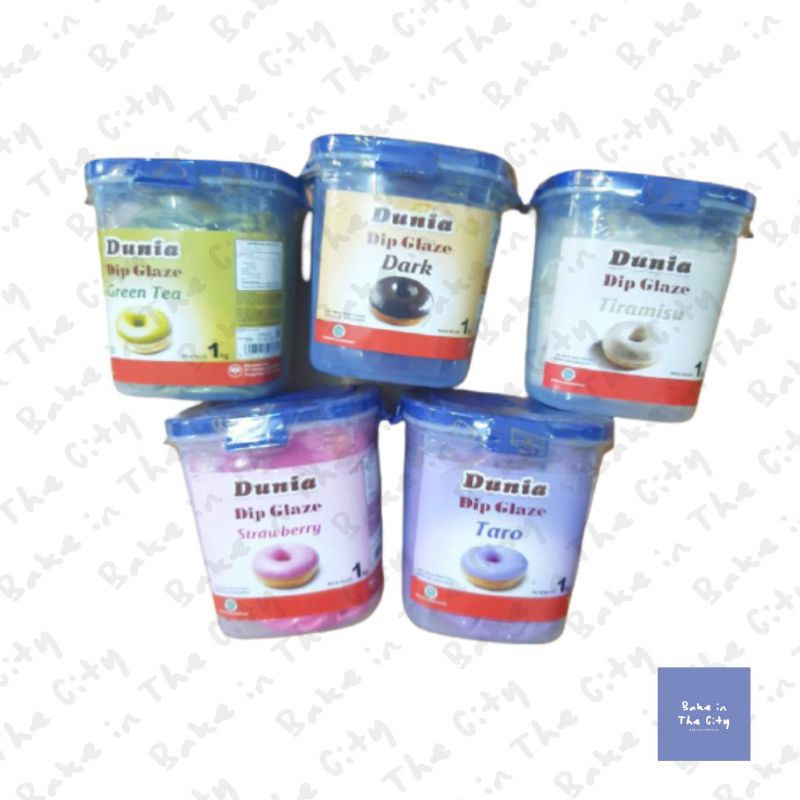 

Dip Glaze Donat Dunia - 1kg