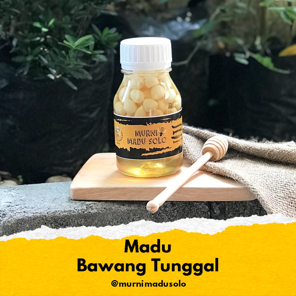 

Madu Asli Plus Bawang Tunggal - Madu Bawang Lanang Premium cocok Untuk Stamina