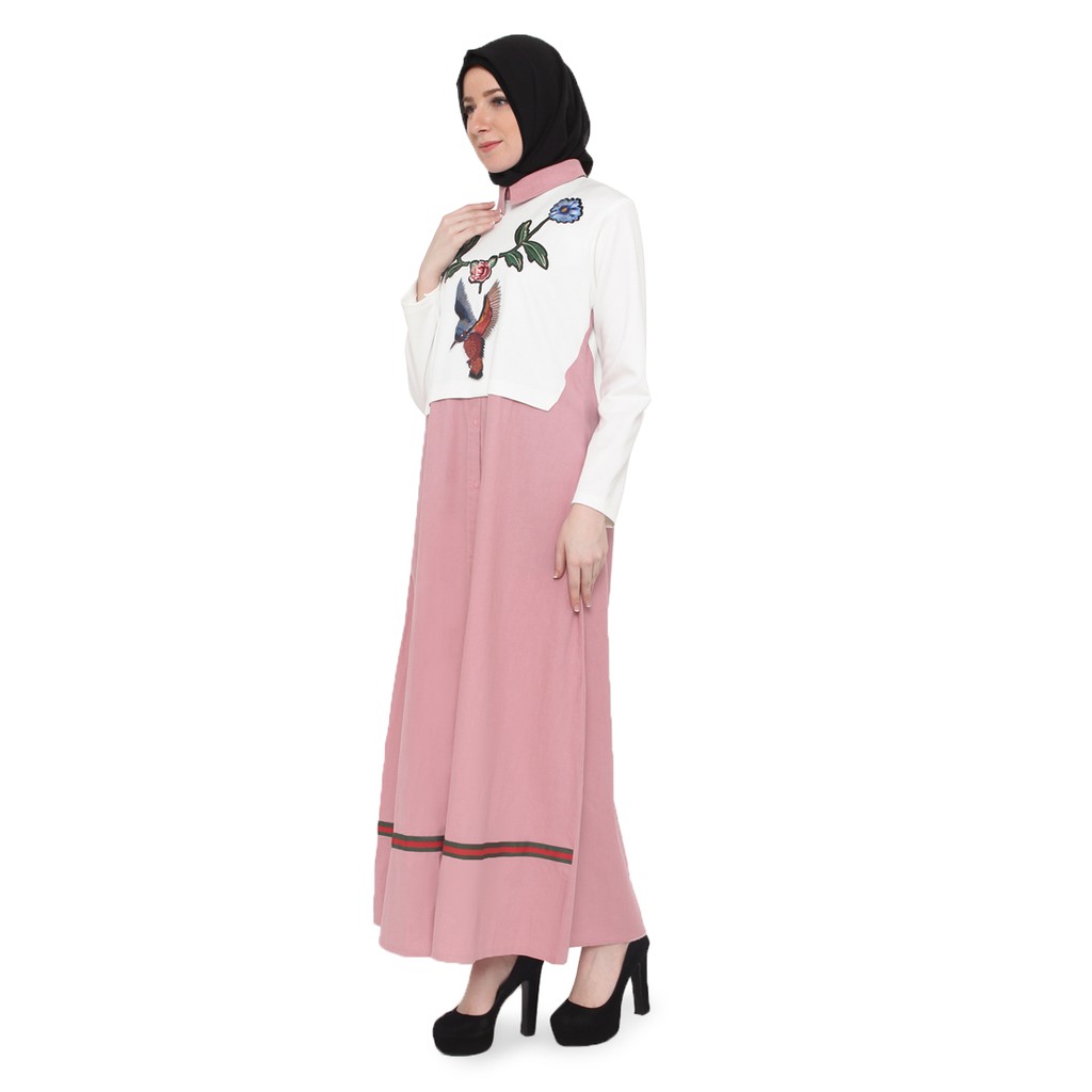 baju muslim wanita/busana muslim perempuan/baju gamis wanita murah OKI018
