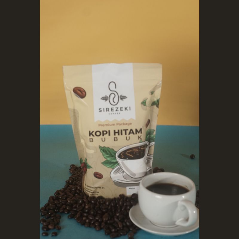 

Kopi bubuk robusta asli premium package 130 gr sirezeki coffee