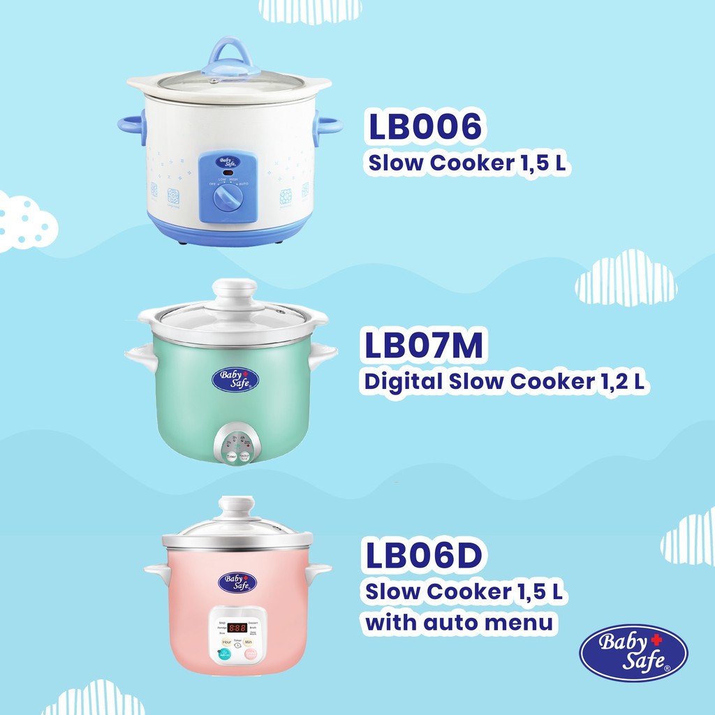 Baby Safe Slow Cooker | Baby Food Maker | Pembuat MPASI Bayi