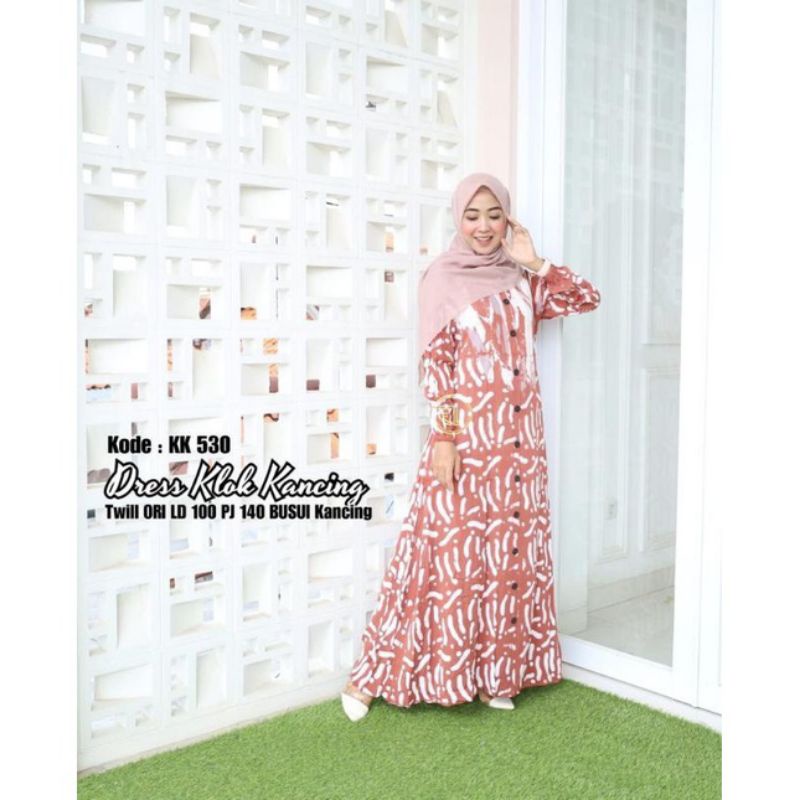 gamis elzhaf KK 530 twill ori semarang
