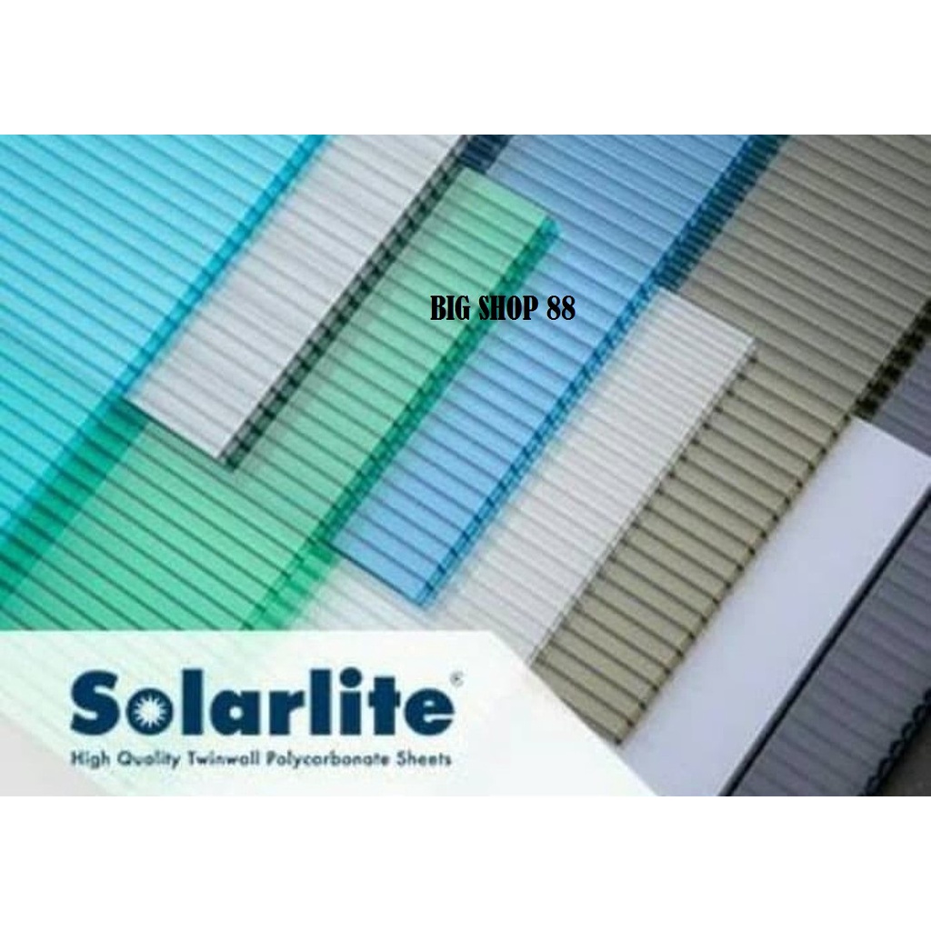 

SOLARLITE TWINWALL 5MM COLOURS ATAP POLYCARBONATE 5 MM COLOURS