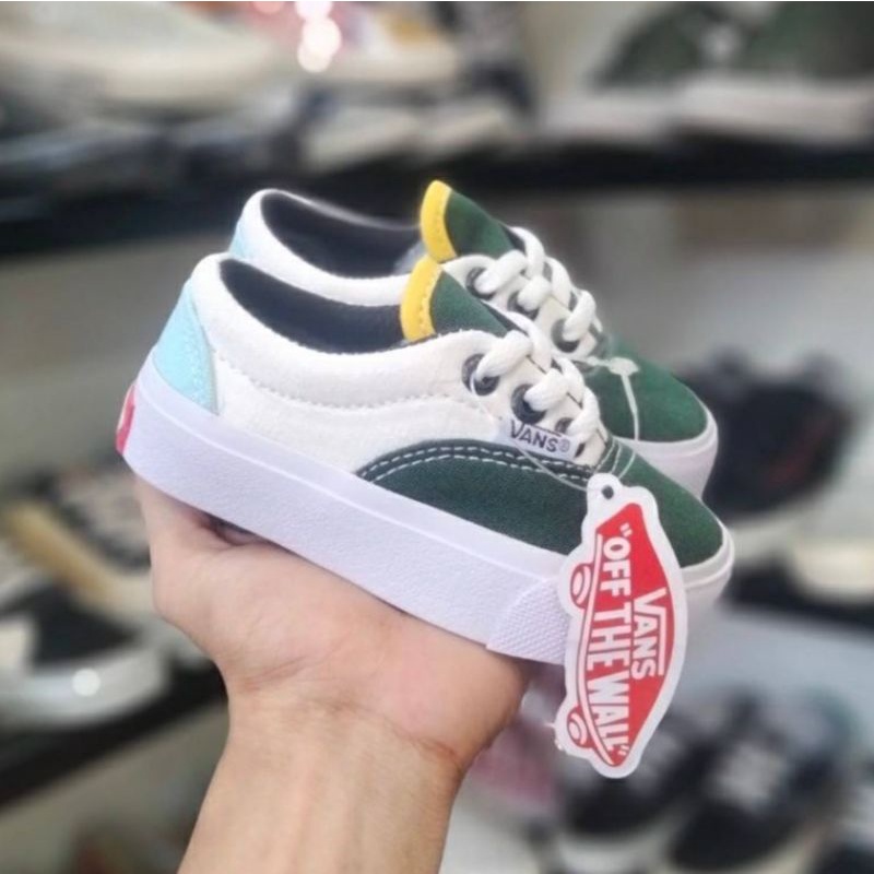 SEPATU VANS MULTICOLOR ANAK BAYI LAKI DAN PEREMPUAN USIA 1-5TH MURAH