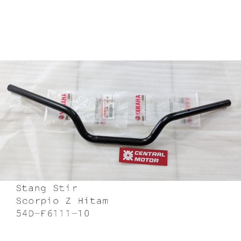 STANG STIR SCORPIO Z HITAM CHROME ORIGINAL