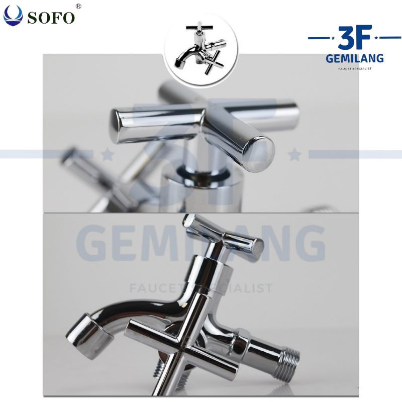 Sofo - Kran Shower CABANG CHROME ELEGAN 1/2 INCH PREMIUM QUALITY