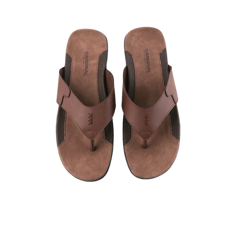 SANDAL JEPIT PRIA CARDINAL ORIGINAL CASUAL TERBARU COKLAT CA28